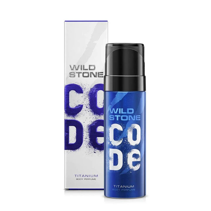 Wild Stone Code Titanium Body Spray – 120 ml