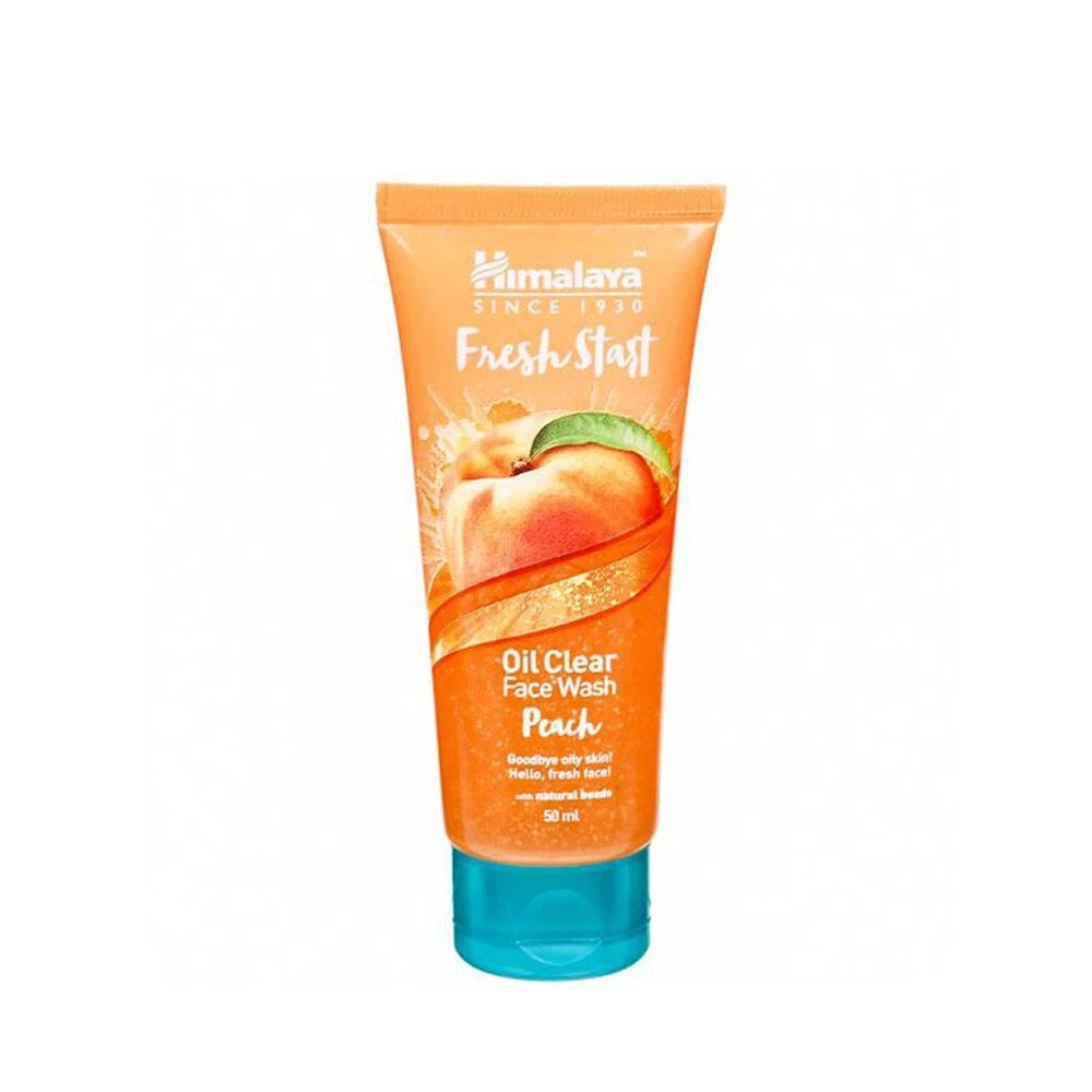 Himalaya Fresh Start Oil Clear Face Wash – Peach (50ml)