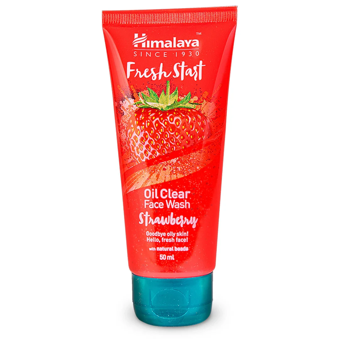 Himalaya Fresh Start Oil Clear Face Wash – Strawberry (50ml)