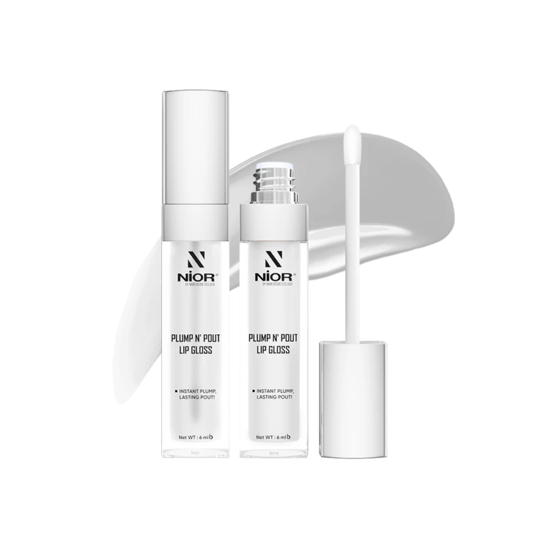 NIOR Plump n Pout Lip Gloss – Crystal Clear