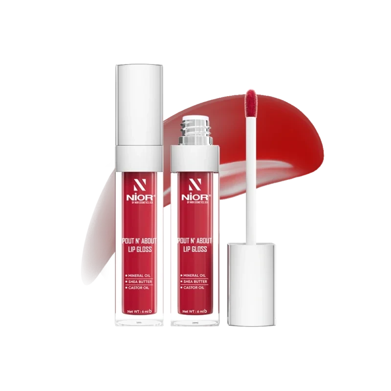 NIOR Pout N About Lip Gloss – Cherry Pop