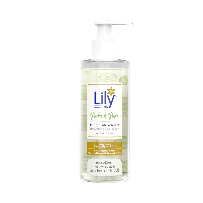 Lily Radiant Rinse Micellar Water 200ml