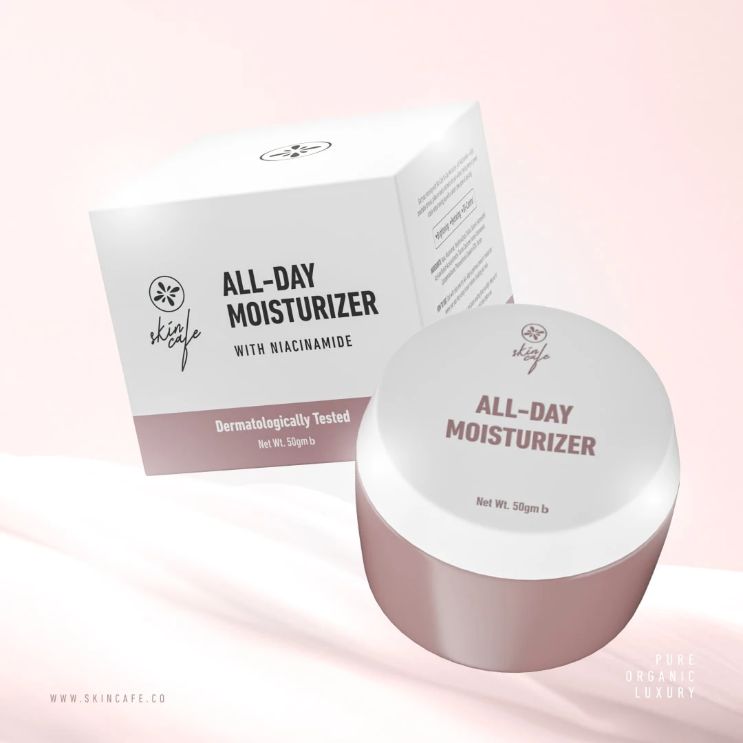 Skin Cafe All-Day Moisturizer With Niacinamide – 50gm