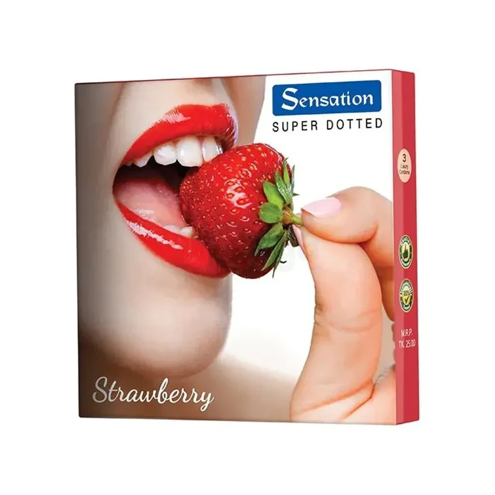 Sensation Strawberry Condom