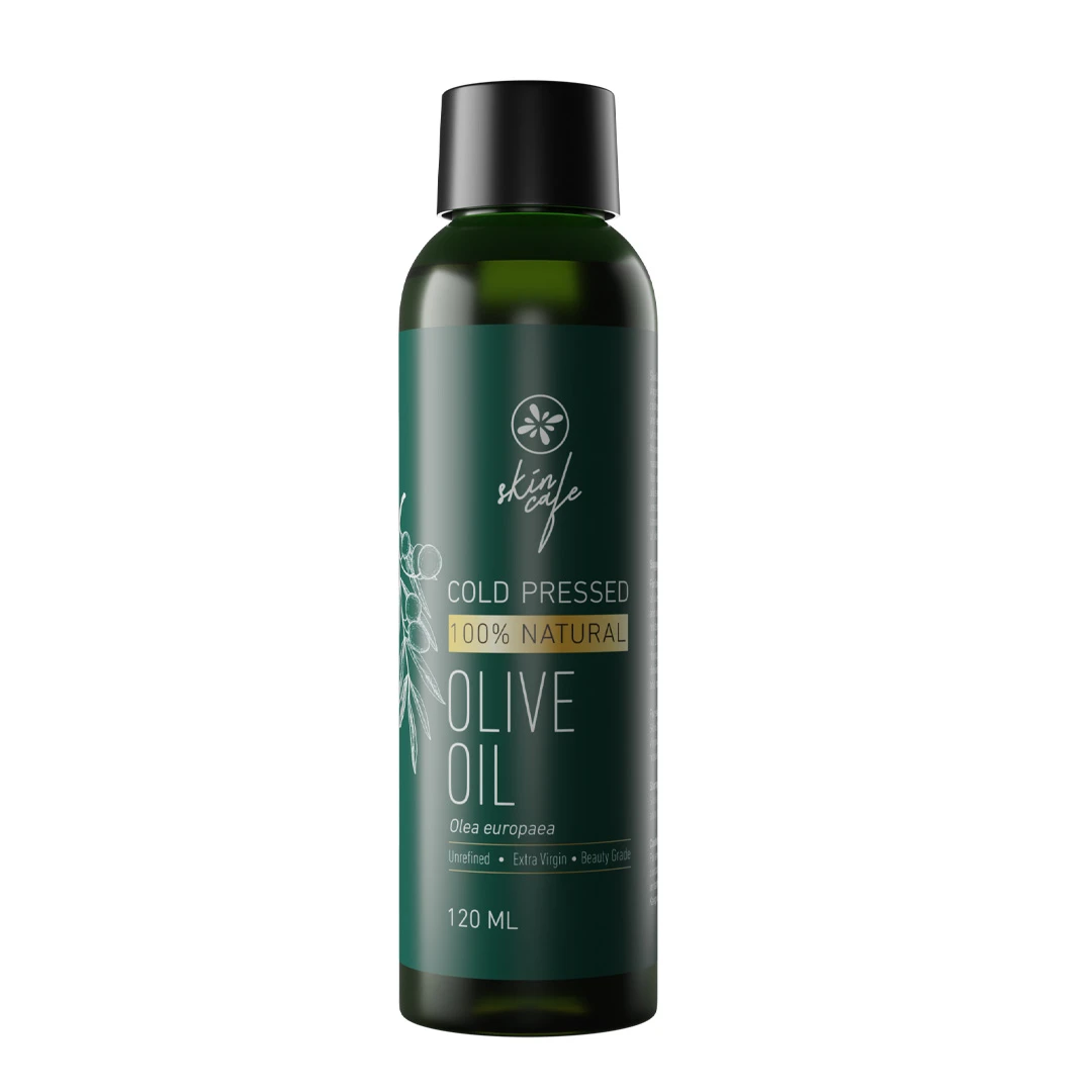 Skin Cafe Olive Oil 120ml | 100% Natural Nourishment for Hair, Skin & Baby Care