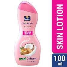 Parachute SkinPure Natural White Body Lotion with Sandalwood  – 100ml