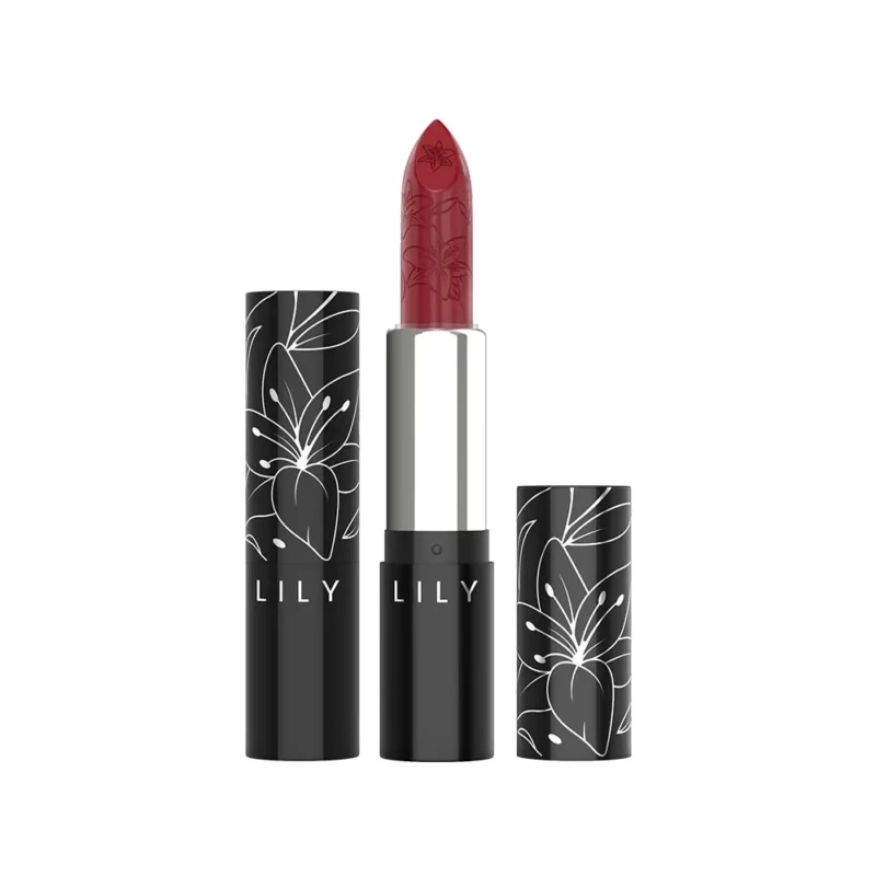 Lily Satin Lipstick – Cherry