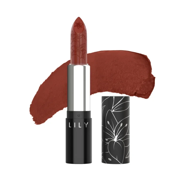 Lily Satin Lipstick – Umber