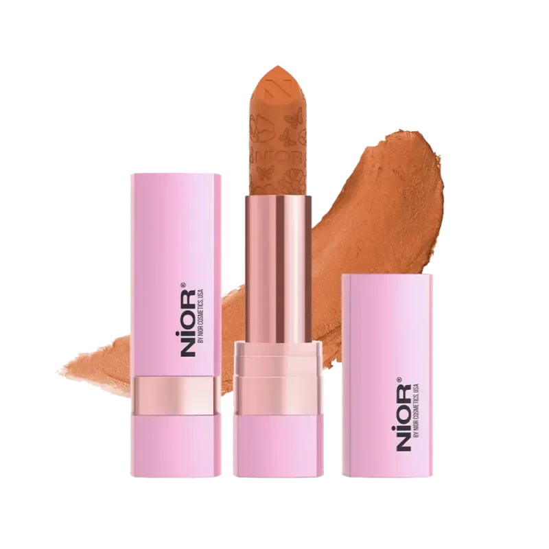 NIOR No Transfer Retro Matte Lipstick Pumpkin Pie 31