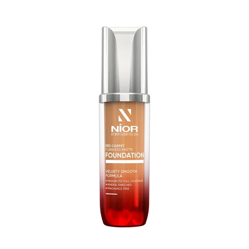 NIOR Red Carpet Flawless Matte Foundation Hazelnut 2C Cool