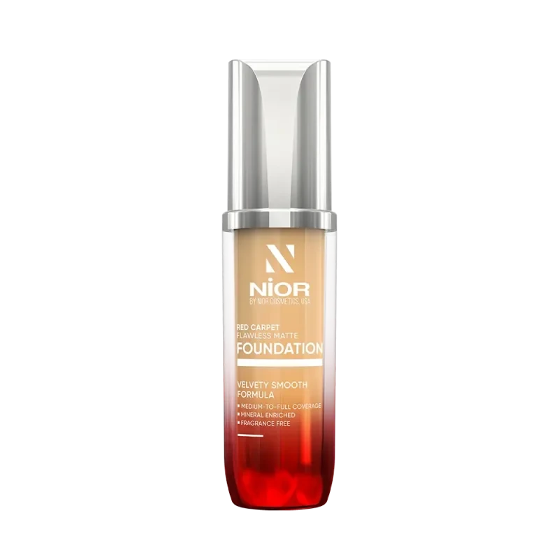 NIOR Red Carpet Flawless Matte Foundation Toast 4W Warm